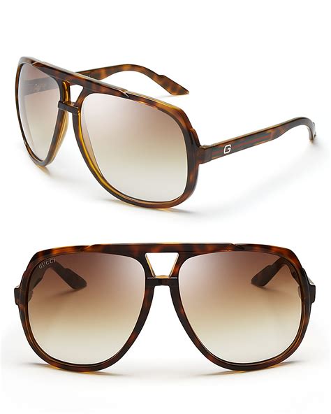 mens gucci 1852 aviator sunglasses|gucci oversized acetate aviator sunglasses.